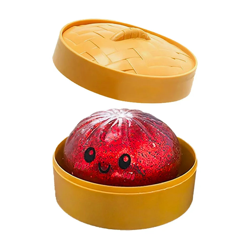 Sparkle Dumpling Squishy™ – Glitter Sensory Squeeze Toy for Kids