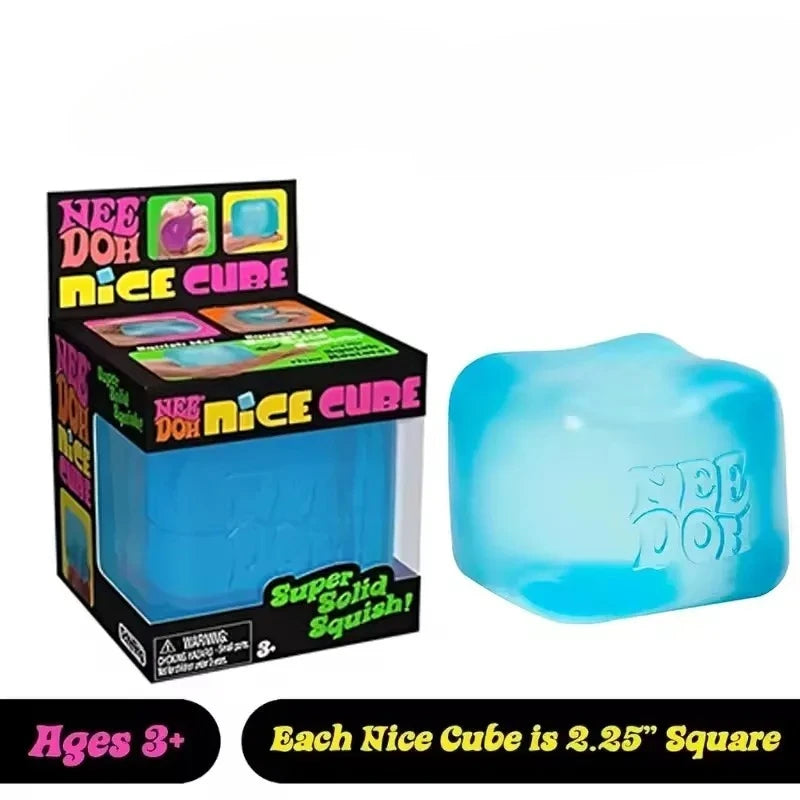 Nice Cube Sensory Stress Ball – Soft Squishy Fidget Toy for Kids & Adults