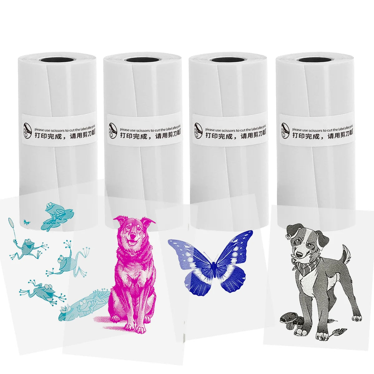 Mini Bluetooth Thermal Sticker Printer for Kids | Inkless Pocket Photo Printer