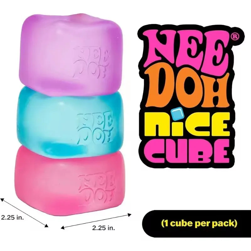 Nice Cube Sensory Stress Ball – Soft Squishy Fidget Toy for Kids & Adults