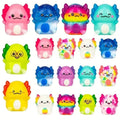 Cute Mini Newt Squishy Toys – Slow Rising Stress Relief Set (12 & 24 Pack)