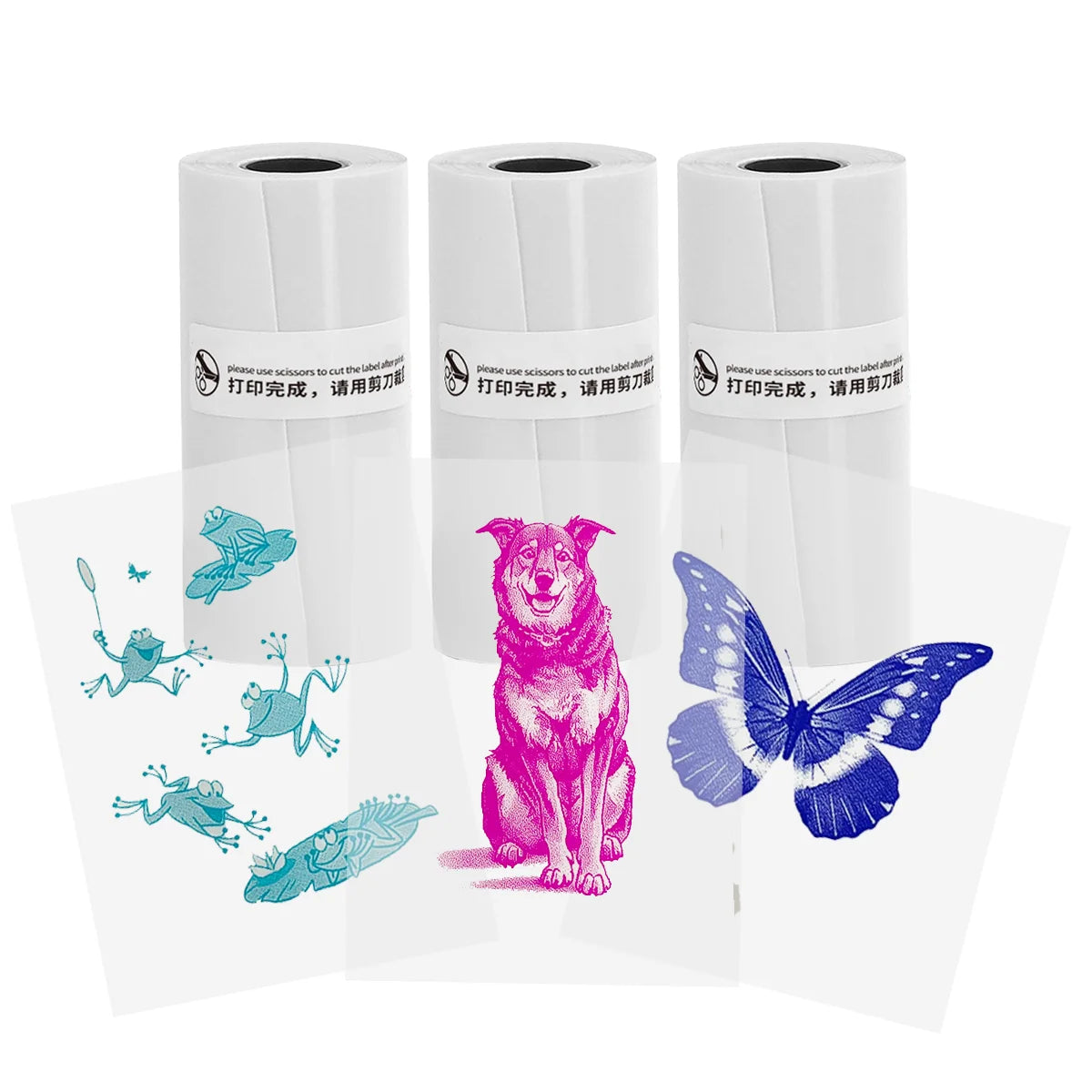 Mini Bluetooth Thermal Sticker Printer for Kids | Inkless Pocket Photo Printer