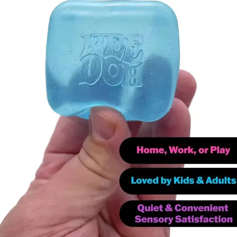 Nice Cube Sensory Stress Ball – Soft Squishy Fidget Toy for Kids & Adults
