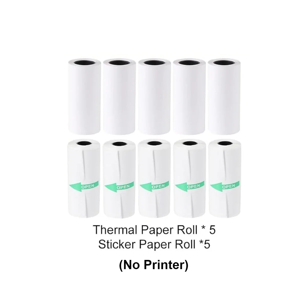 Mini Bluetooth Thermal Sticker Printer for Kids | Inkless Pocket Photo Printer