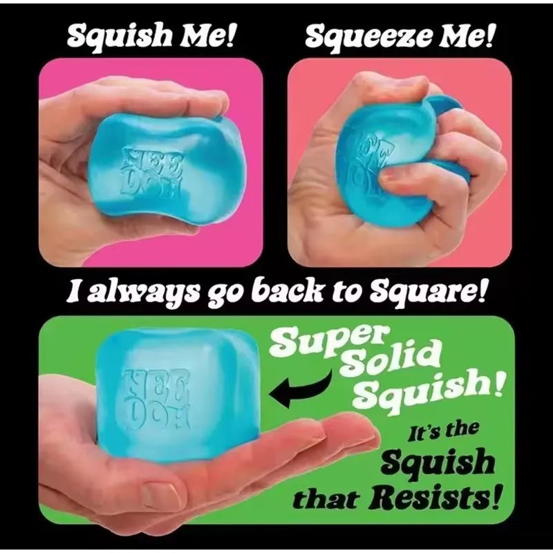 Nice Cube Sensory Stress Ball – Soft Squishy Fidget Toy for Kids & Adults