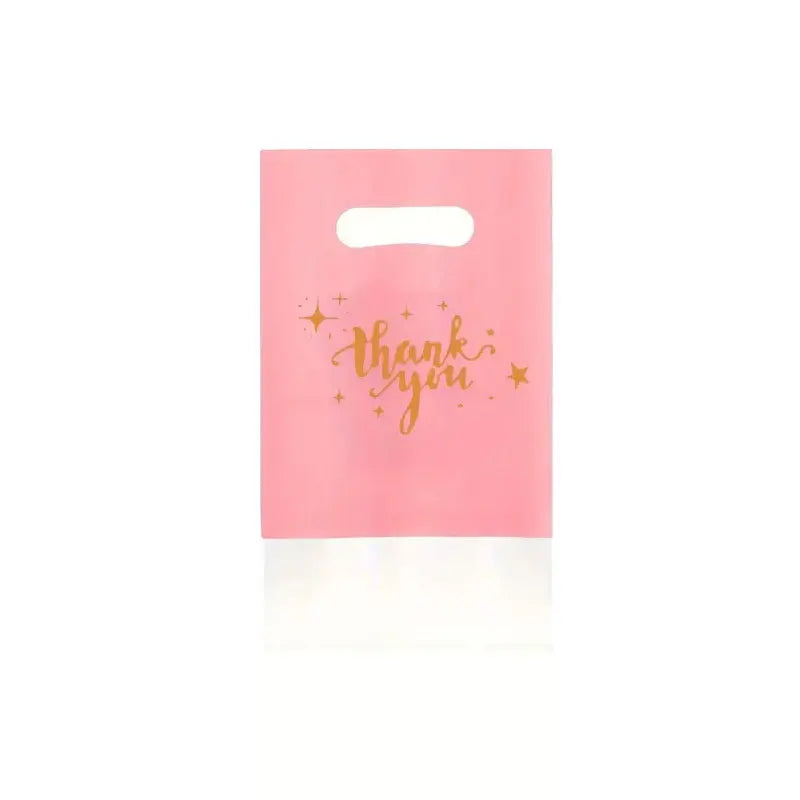 30/50/100PCS Thank You Gift Bags with Handles
