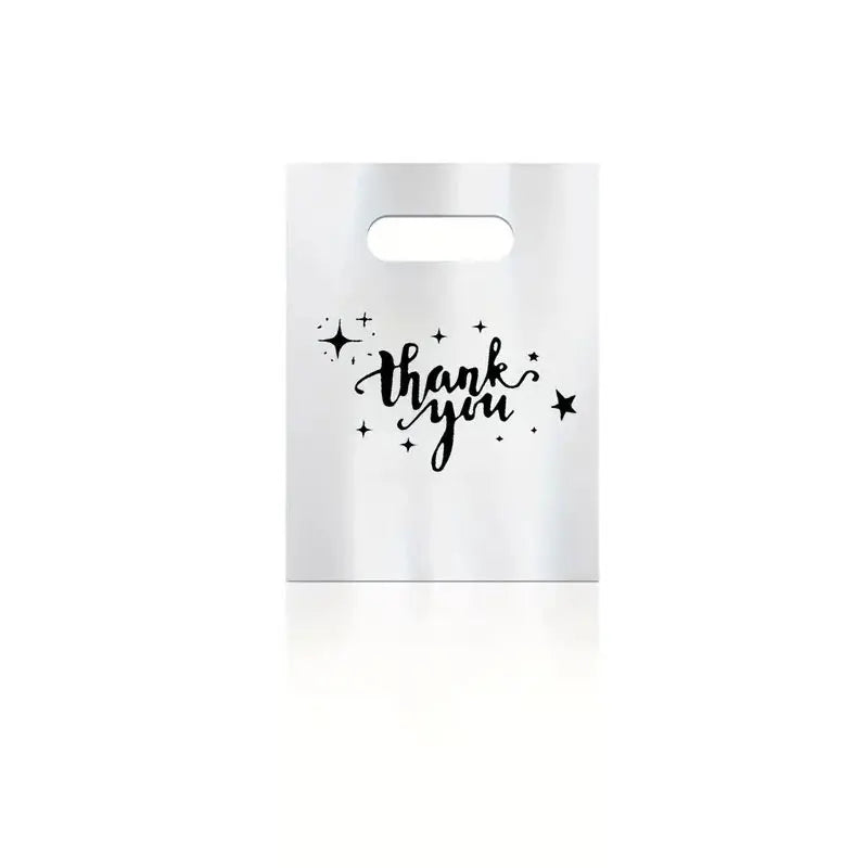 30/50/100PCS Thank You Gift Bags with Handles