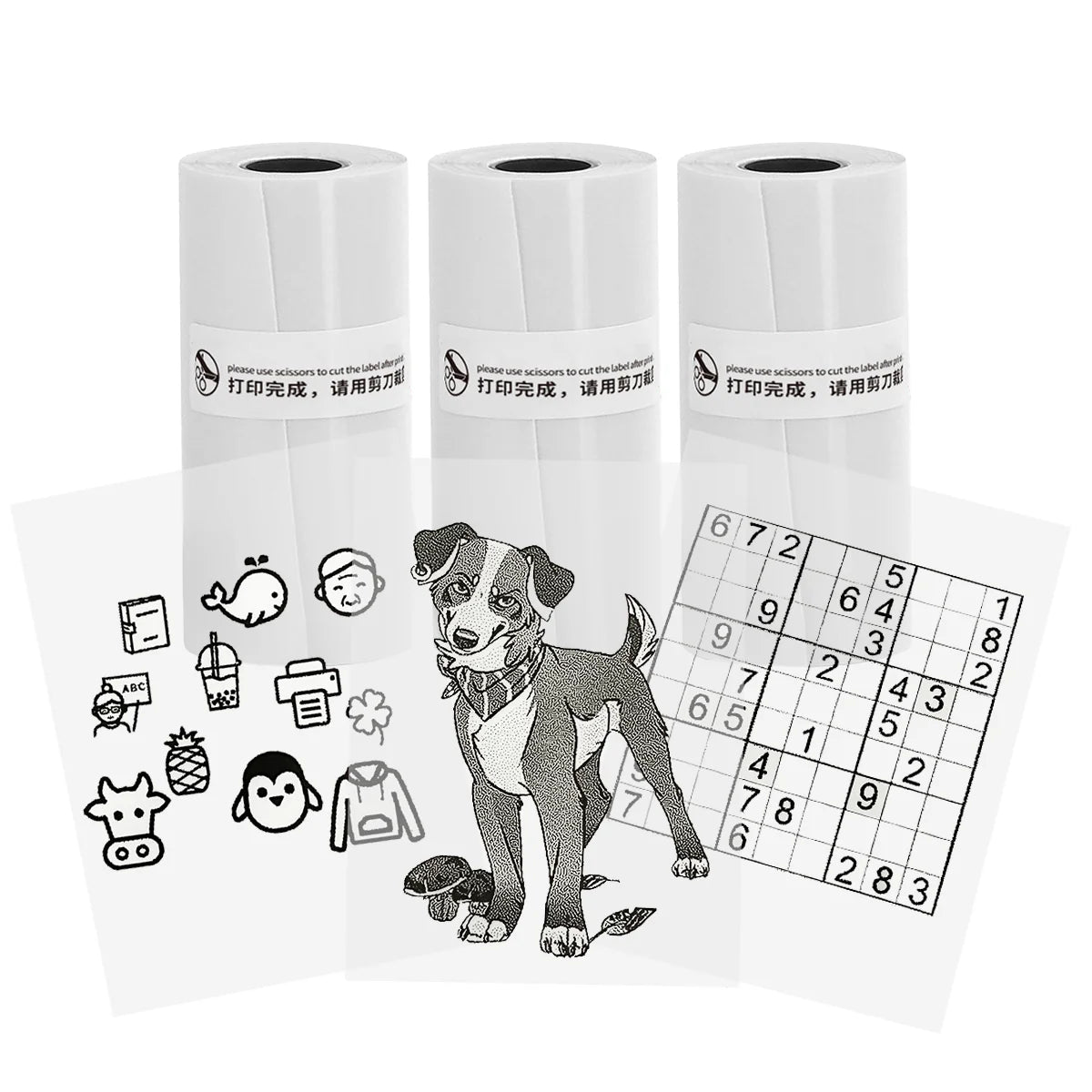 Mini Bluetooth Thermal Sticker Printer for Kids | Inkless Pocket Photo Printer